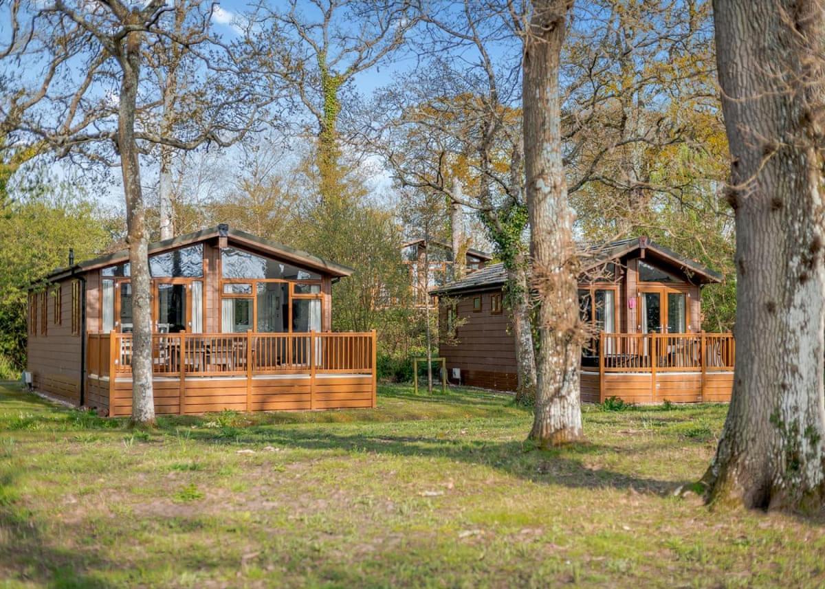 Wareham Forest Lodge Retreat Lytchett Minster Exterior foto